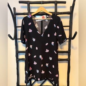 Wildfox crystal romper with tie back